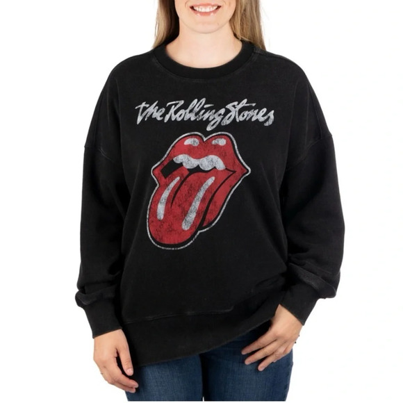 the Rolling Stones Tops - Rolling Stone Crewneck Fleece